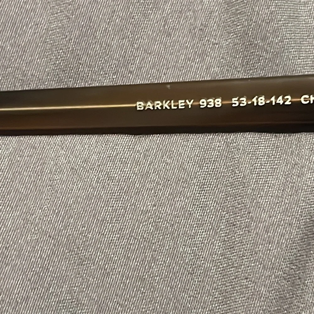 Warby Parker Barkley 938 53-18-142 Antique Shale Fade Brown to Tan EUC
